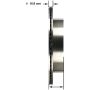 BENDIX DRUM & ROTORS PRT6141 BENDIX Disc Brake Rotor