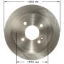 BENDIX DRUM & ROTORS PRT6147 BENDIX Disc Brake Rotor