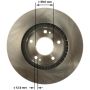 BENDIX DRUM & ROTORS PRT6148 BENDIX Disc Brake Rotor
