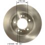 BENDIX DRUM & ROTORS PRT6149 BENDIX Disc Brake Rotor