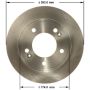 BENDIX DRUM & ROTORS PRT6149 BENDIX Disc Brake Rotor