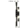 BENDIX DRUM & ROTORS PRT6153 BENDIX Disc Brake Rotor