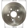 BENDIX DRUM & ROTORS PRT6156 BENDIX Disc Brake Rotor