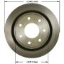 BENDIX DRUM & ROTORS PRT6178 BENDIX Disc Brake Rotor