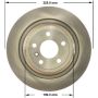 BENDIX DRUM & ROTORS PRT6190 BENDIX Disc Brake Rotor