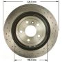 BENDIX DRUM & ROTORS PRT6191 BENDIX Disc Brake Rotor