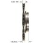 BENDIX DRUM & ROTORS PRT6191 BENDIX Disc Brake Rotor