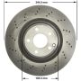 BENDIX DRUM & ROTORS PRT6192 BENDIX Disc Brake Rotor