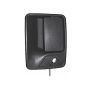 LH FRONT OUTER DOOR HANDLE BLK F-SERIES SUPERDUTY P/U 03/15/99-07; EXCURSION 00-05