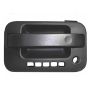 LH OUTER FRONT DOOR HANDLE BLK TEXTURED W/ KEYLESS ENTRY F150 04-08