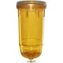 BALDWIN FILTERS B10-AL BOWL Transparent Amber Bowl with Drain