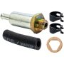 BALDWIN FILTERS BF46205 In-Line Fuel Filter with Clamps and Hose