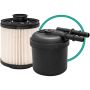 BALDWIN FILTERS BF9895 KIT Set of 2 Fuel Elements