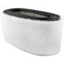 BALDWIN FILTERS PA2233 Oval Air Element with Foam Wrap