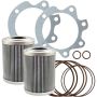 BALDWIN FILTERS PT9416-MPG KIT Set of 2 Max. Perf. Glass Transmission Elements