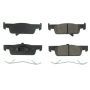 PowerStop 17-1955 PowerStop - Z17 Low-Dust Ceramic Brake Pads with Hardware