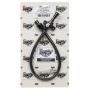 LOKAR LOKXTD-3518FM DIPSTICK TRANS 518 FIREW ALL MOUNT BLACK SS HOUSI