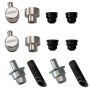MOROSO MOR68866 Crankcase Evac System w/ Billet Push-In Breathers