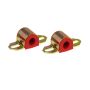 Prothane Universal Sway Bar Bushings - 11/16in for A Bracket - Red
