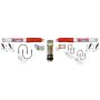 Skyjacker 7218 DUAL STAB KT WHITE W/RED BO