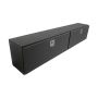 Dee Zee DZ67TB Deezee Universal Tool Box - Specialty 96In Topsider Black BT Alum (Txt Blk)
