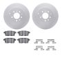Dynamic Friction 4512-80094 Rotor Kit