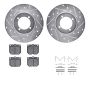 Dynamic Friction 7512-67004 Rotor Kit