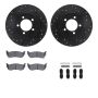 Dynamic Friction 8412-54066 Rotor Kit
