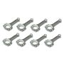 SCAT ENTERPRISES SCA2-ICR5700-2000P SBC 4340 Forged I-Beam Rods 5.700