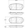Stoptech 308.12960 Street Brake Pads