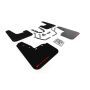 Rally Armor MF60-UR-BLK/RD Black Mud Flap/Red Logo