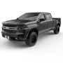 EGR 791694-GBA 19-22 Chevrolet Silverado 1500 Traditional Bolt-On Look Fender Flares Black Set Of 4