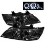 SPYDER 5009104 Projector Headlights - LED Halo - Smoke