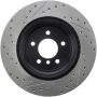 Stoptech 127.34109L Slotted & Drilled Sport Brake Rotor