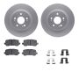 Dynamic Friction 4512-59198 Rotor Kit