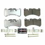 PowerStop Z26-1116 PowerStop - Z26 Performance Carbon-Fiber Ceramic Brake Pads with Hardware Kit