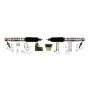 Skyjacker 9297 DUAL STAB KT SILVER W/BK BO