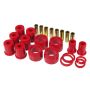 Prothane 7-310 65-70 GM Full Size Rear Upper/Lower Control Arm Bushings - Red