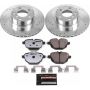 PowerStop K6040-26 Z26 Street Performance Ceramic Brake Pad and Drilled & Slotted Rotor Kit