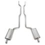 Stainless Works V6872SW 1968-72 Corvette Exhaust SB 2-1/2in Factory Style Mufflers