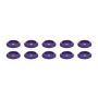 ALLSTAR PERFORMANCE ALL18852 Body Bolt Washer Plastic Purple 10pk