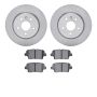 Dynamic Friction 6502-46332 Rotor Kit