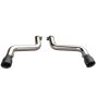 QTP 700116B 2016-2024 Chevrolet Camaro SS  Eliminator Axle Back Black Tips
