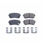 PowerStop 17-1157 PowerStop - Z17 Low-Dust Ceramic Brake Pads with Hardware