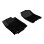 3D MAXpider 2012-2016 Honda CR-V Kagu 1st Row Floormat - Black