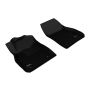 3D MAXpider 2013-2015 Chevrolet Malibu Kagu 1st Row Floormat - Black