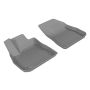 3D MAXpider 2016-2020 Chevrolet Malibu Kagu 1st Row Floormat - Gray