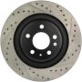 Stoptech 127.33125L Slotted & Drilled Sport Brake Rotor