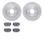 Dynamic Friction 6502-65058 Rotor Kit