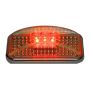 Putco 930002 Universal Side Marker - Red LED w/Ion Chrome Lens Universal Side Markers